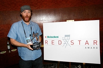 Next was wining the Red Star award for most innovative filmmaker